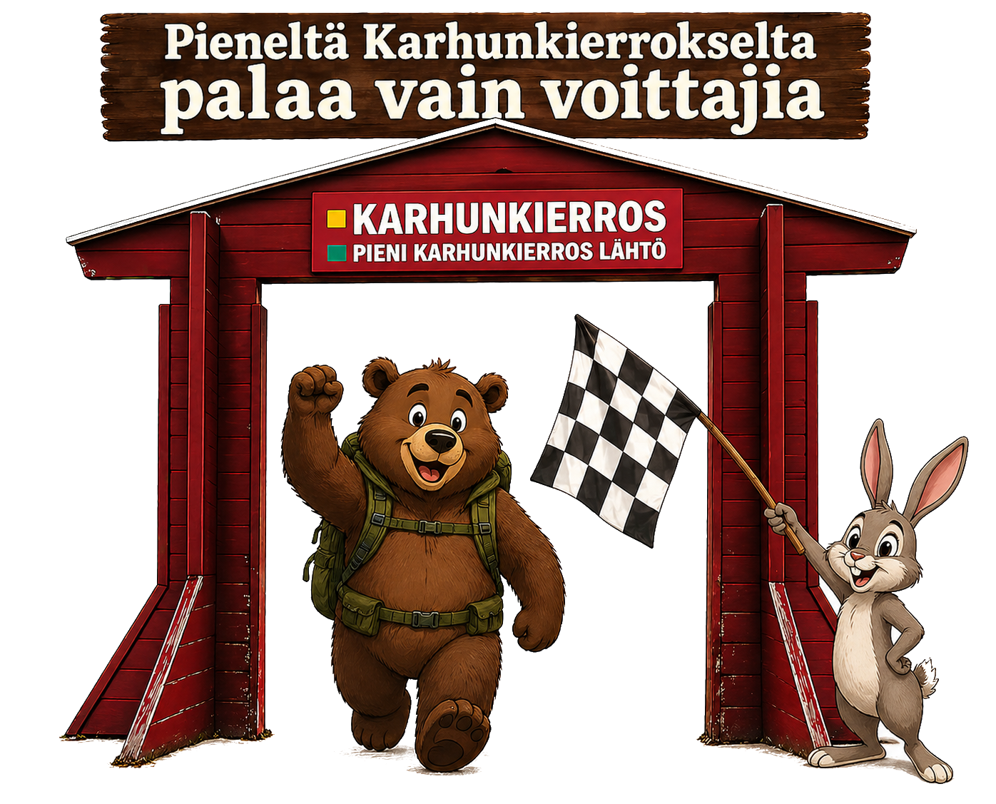 Voittaja Pienellä Karhunkierroksella